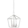 1_Townsend 10" Wide Satin Nickel Metal 3-Light Mini Pendant