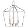 2_Townsend 10" Wide Satin Nickel Metal 3-Light Mini Pendant more views