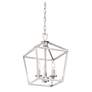 4_Townsend 10" Wide Satin Nickel Metal 3-Light Mini Pendant more views