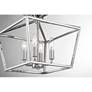 6_Townsend 13" Wide Polished Nickel 4-Light Ceiling Light more views