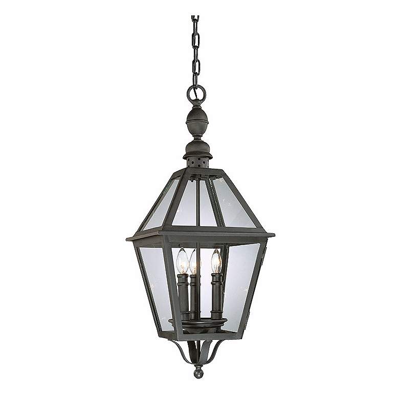 Image 1 Townsend 28 inch High Natural Bronze Outdoor Hanging Light