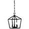 Townsend 3-Light Pendant in Matte Black