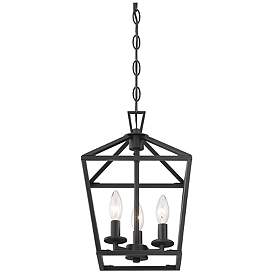 Image5 of Townsend 3-Light Pendant in Matte Black more views