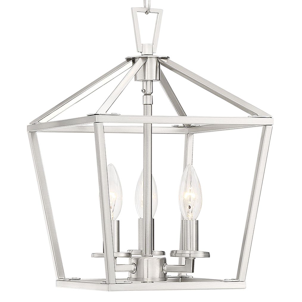 Thumbnail2 of Townsend 3-Light Pendant in Satin Nickel more views