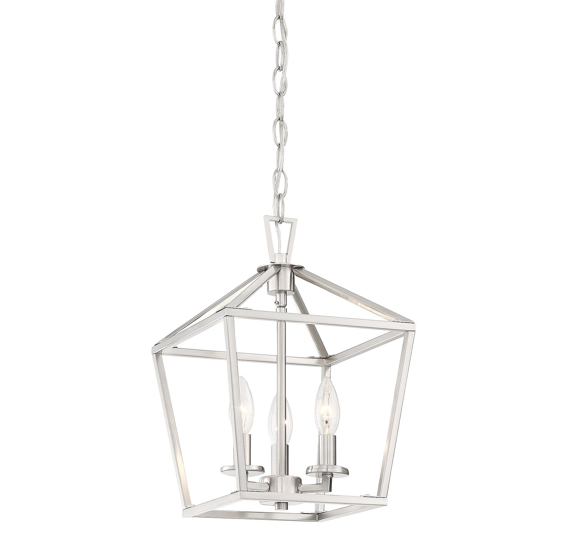 Thumbnail3 of Townsend 3-Light Pendant in Satin Nickel more views