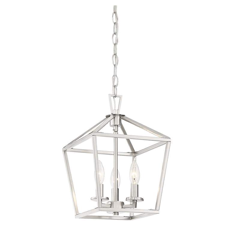 Image 3 Townsend 3-Light Pendant in Satin Nickel more views