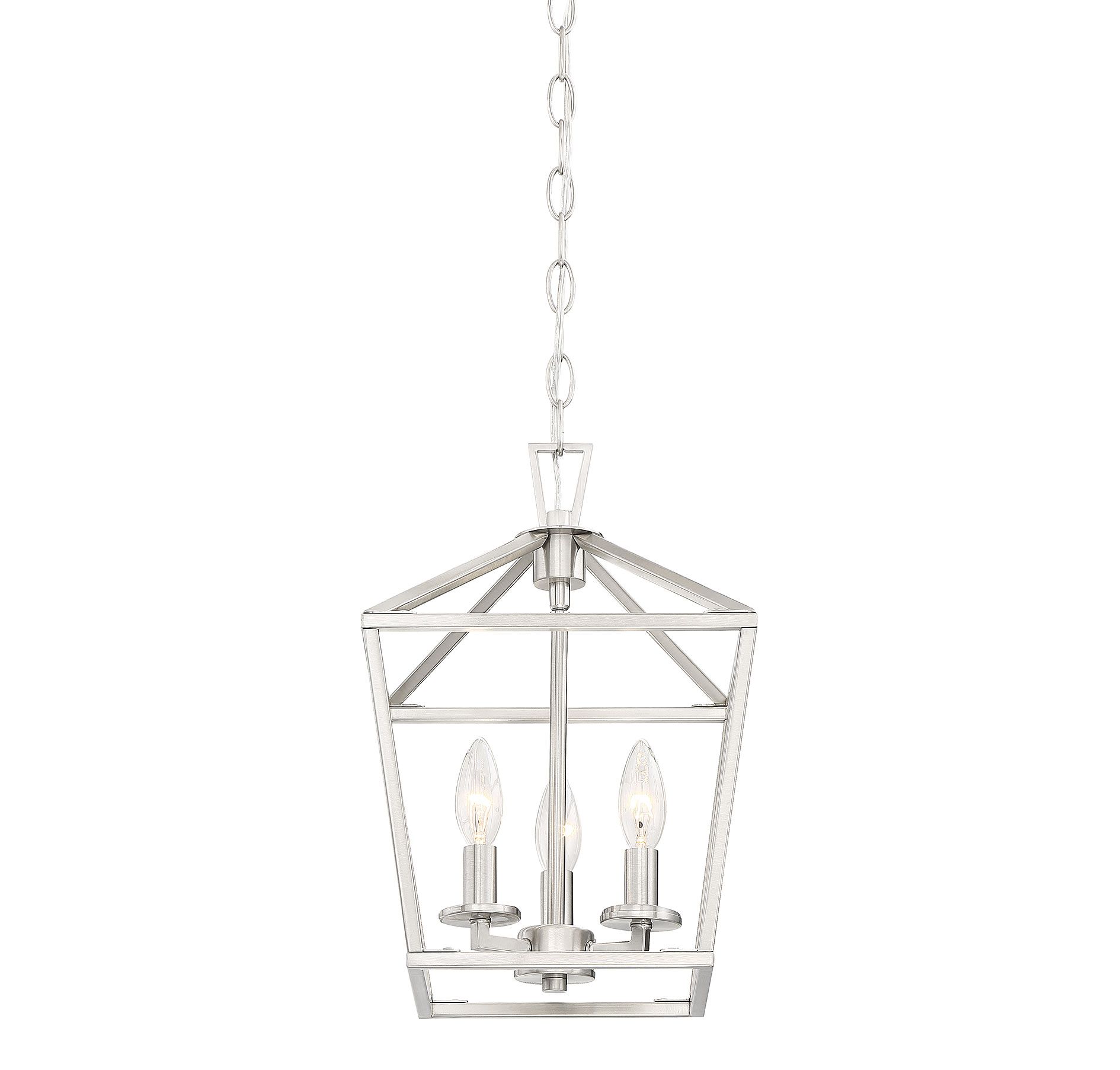 Townsend 3-Light Pendant in Satin Nickel
