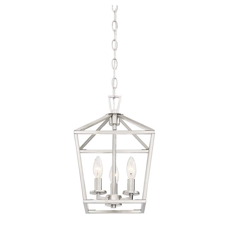 Image 5 Townsend 3-Light Pendant in Satin Nickel more views
