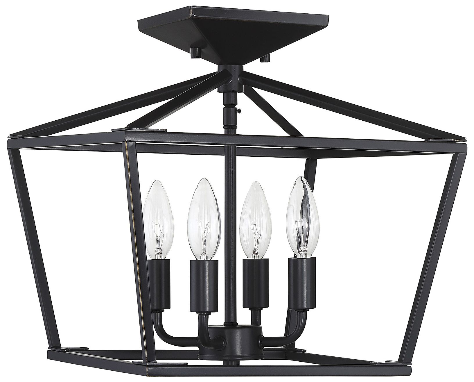Image 5 Townsend 4-Light Ceiling Light in Classic Bronze more views