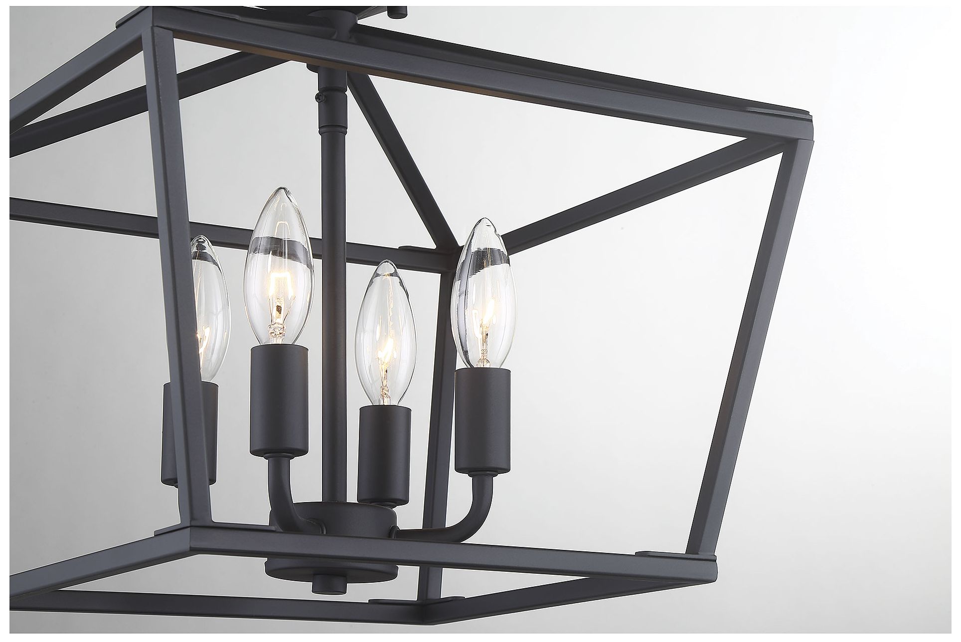 Image 6 Townsend 4-Light Ceiling Light in Matte Black more views