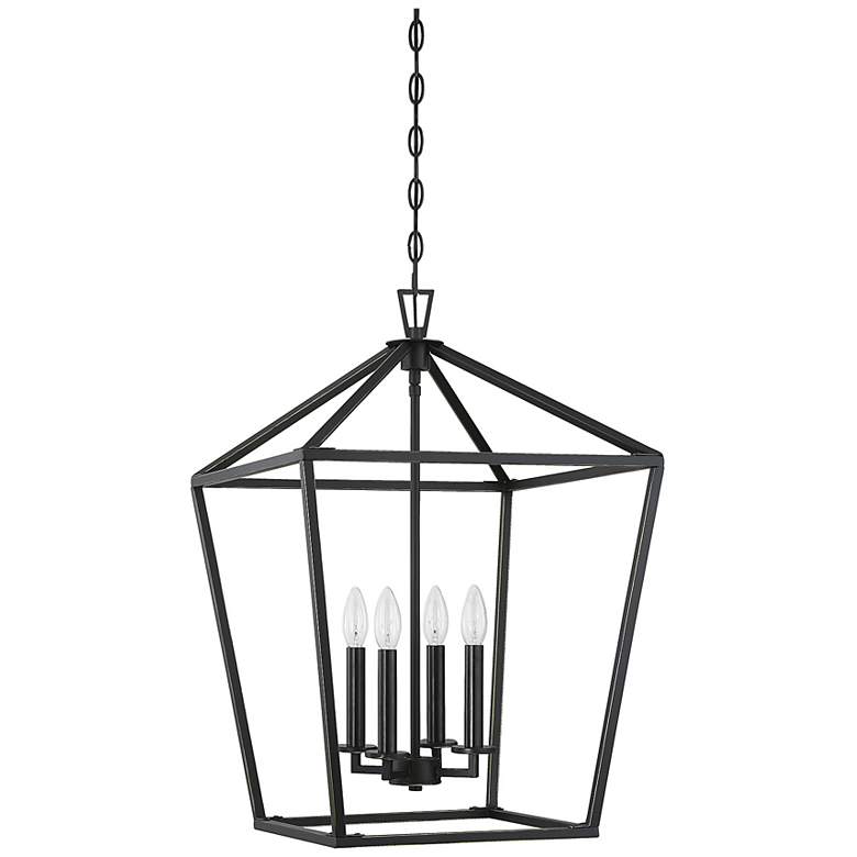 Image 2 Townsend 4-Light Pendant in Classic Bronze more views