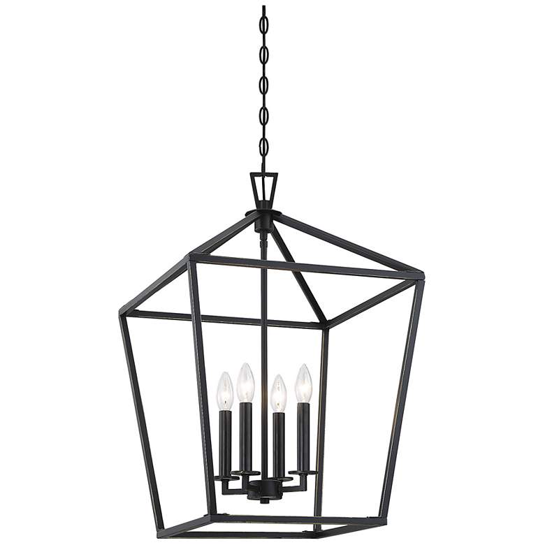 Image 3 Townsend 4-Light Pendant in Classic Bronze more views