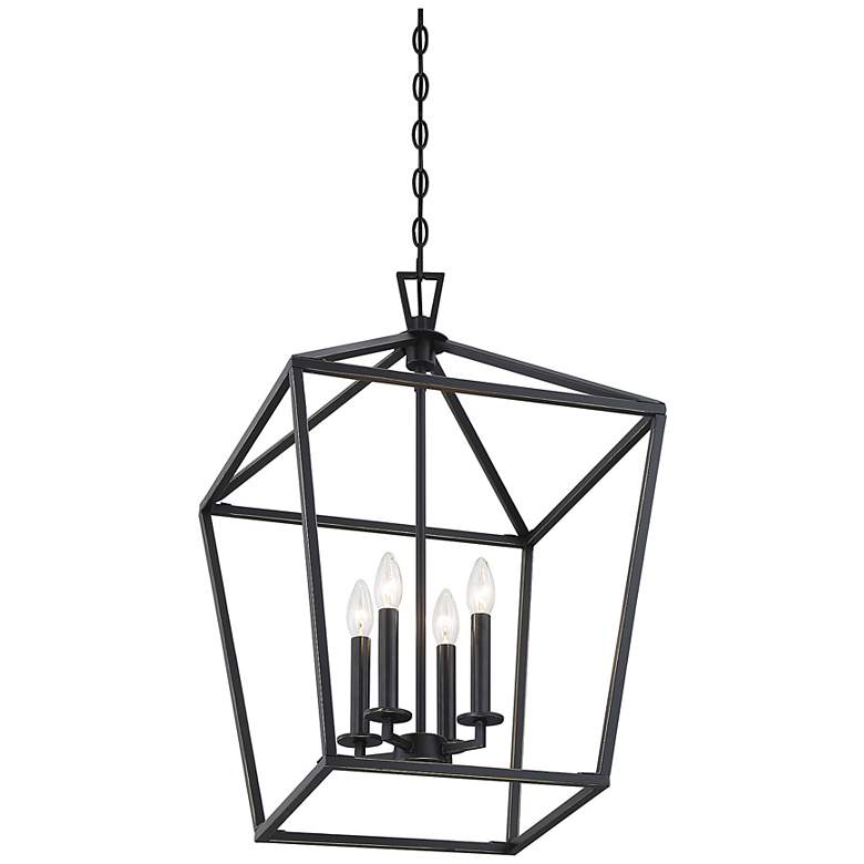 Image 4 Townsend 4-Light Pendant in Classic Bronze more views