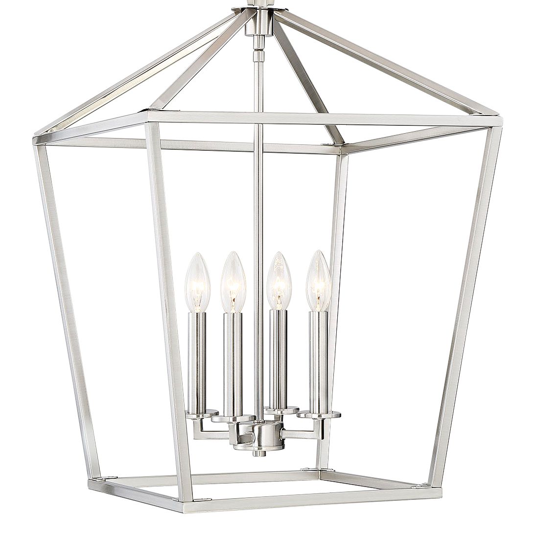 Image 2 Townsend 4-Light Pendant in Satin Nickel more views