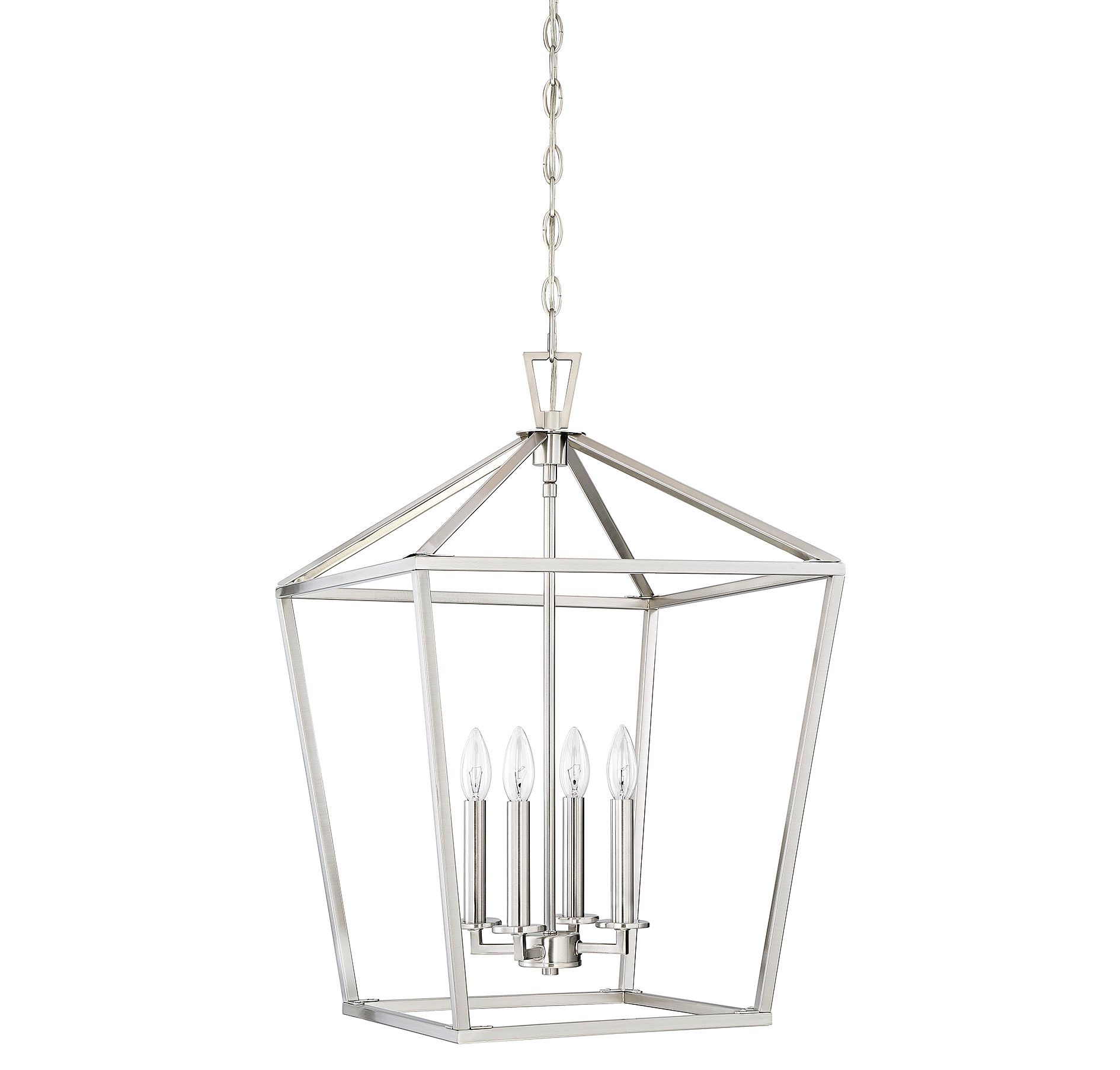 Image 3 Townsend 4-Light Pendant in Satin Nickel more views