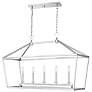 5_Townsend 5-Light Linear Chandelier in Polished Nickel more views