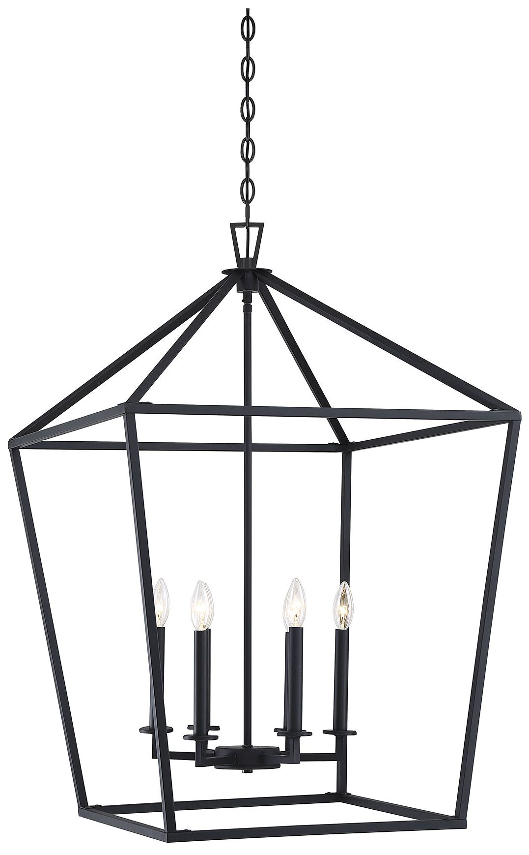 Townsend 6-Light Pendant in Matte Black