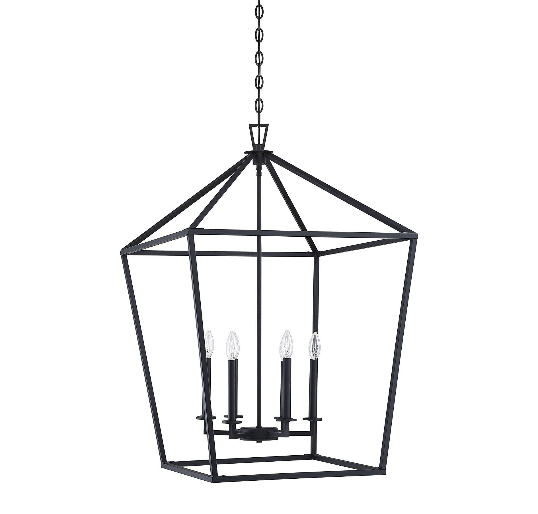Image 5 Townsend 6-Light Pendant in Matte Black more views
