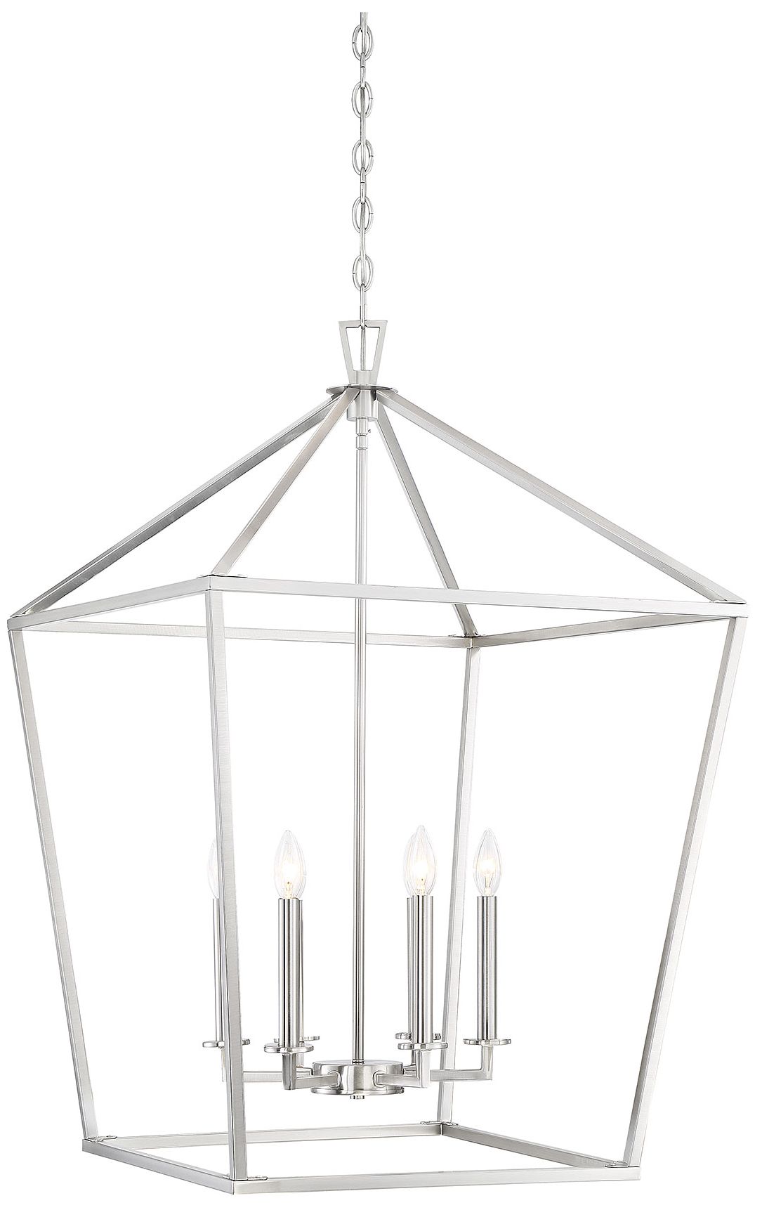 Townsend 6-Light Pendant in Satin Nickel