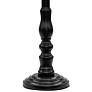 Townsend Black Accent Table Lamp with Black Cows Shade