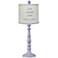 Townsend White Table Lamp with Faith, Family and Friends Shade 21"H.
