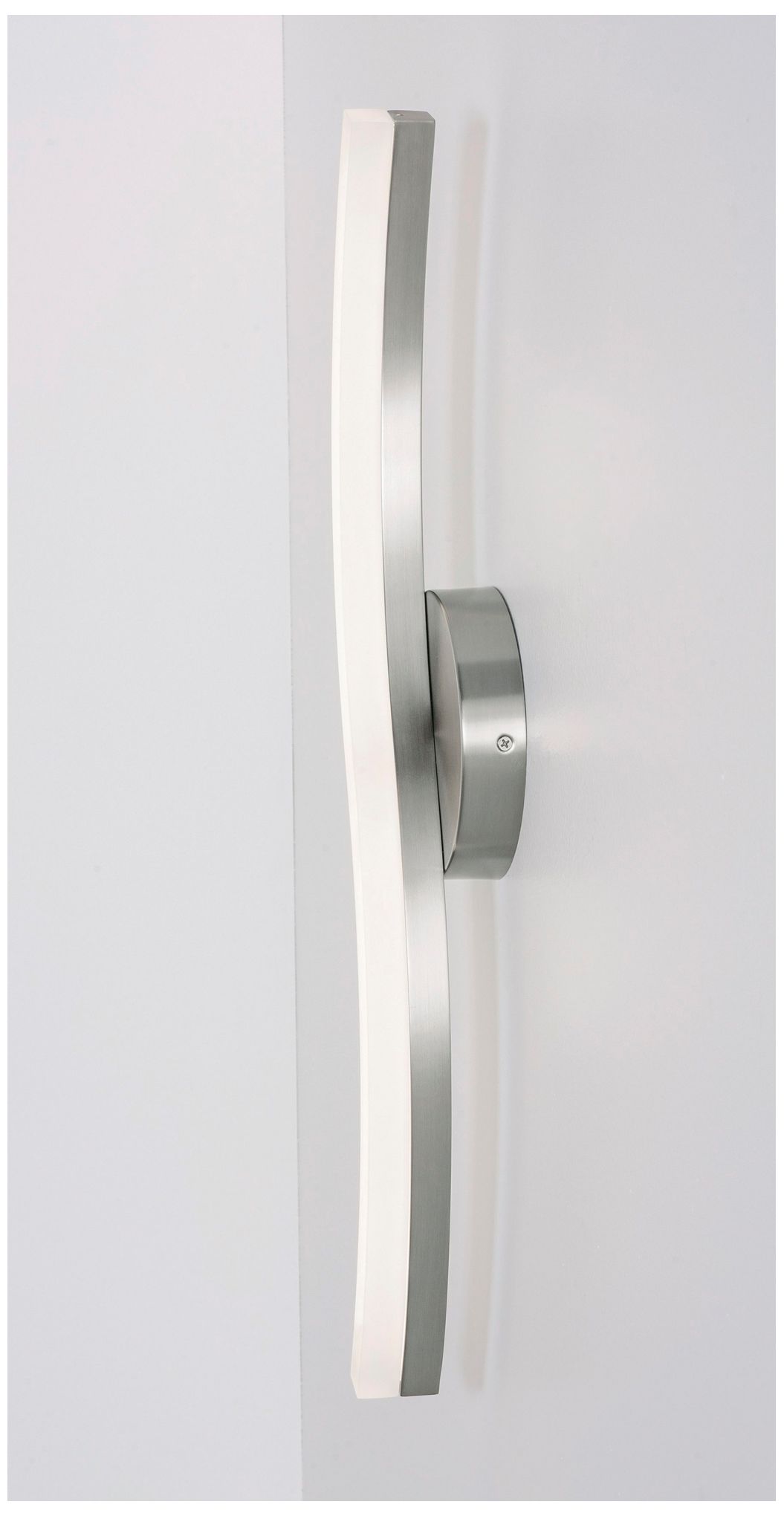 Image 3 Trace 24" High Satin Nickel ADA LED Wall Sconce more views