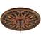 Tracery Jewels 24" Wide Bronze Finish Ceiling Medallion