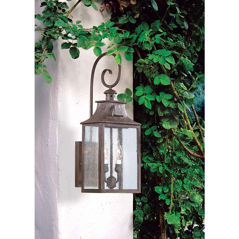 Image 4 Newton Collection 23" High Outdoor Wall Light in scene