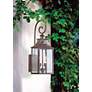 4_Newton Collection 23" High Outdoor Wall Light in scene