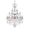 Traditional 18-Light Chrome and Crystal Chandelier