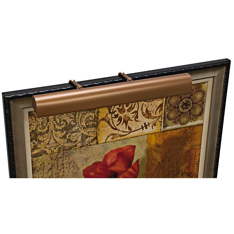 Image 1 Traditional 24 inch Wide Bronze Picture Light by House of Troy
