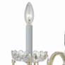 4_Traditional Crystal 12 1/2" High Brass 2-Light Wall Sconce more views