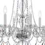 Thumbnail4 of Traditional Crystal 23"W Polished Chrome 6-Light Chandelier more views