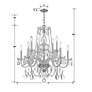 4_Traditional Crystal 31"W Polished Chrome 12-Light Chandelier more views