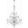 Traditional Crystal 45"W Polished Chrome 25-Light Chandelier