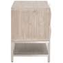 7_Traditions Atlas 23 3/4" Wide Natural Gray Modern Nightstands Set of 2 more views