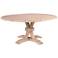Traditions Devon Stone Wash Round Extension Dining Table