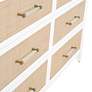 Traditions Holland 67 1/2"W White 6-Drawer Double Dresser