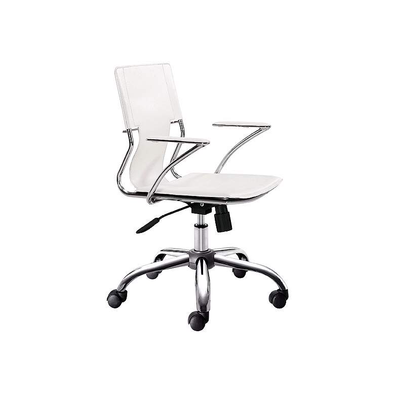 Image 1 Trafico White Office Chair