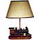Train Themed 21 1/4" High Table Lamp With Shade
