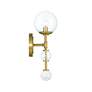 2_Traiton 15" Sconce  Gold more views