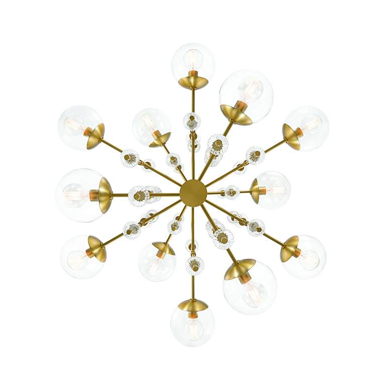 Image 4 Traiton 48" 3 Tier Chandelier Gold more views