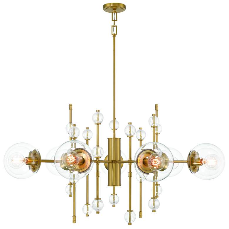 Image 1 Traiton 48" Chandelier Gold