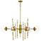 Traiton 48" Chandelier Gold