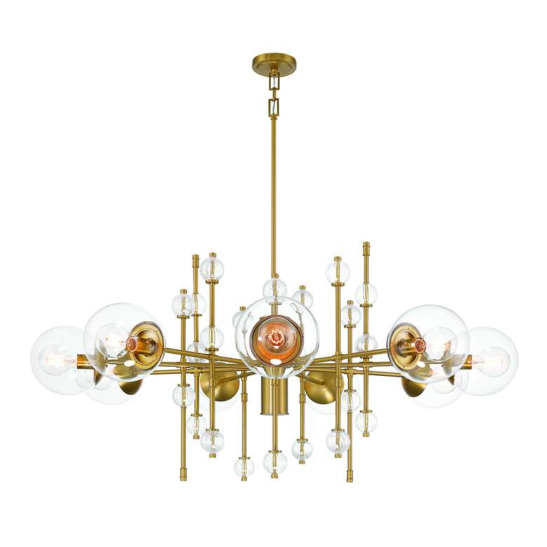 Image 2 Traiton 48" Chandelier Gold more views