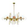 2_Traiton 48" Chandelier Gold more views