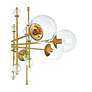 3_Traiton 48" Chandelier Gold more views