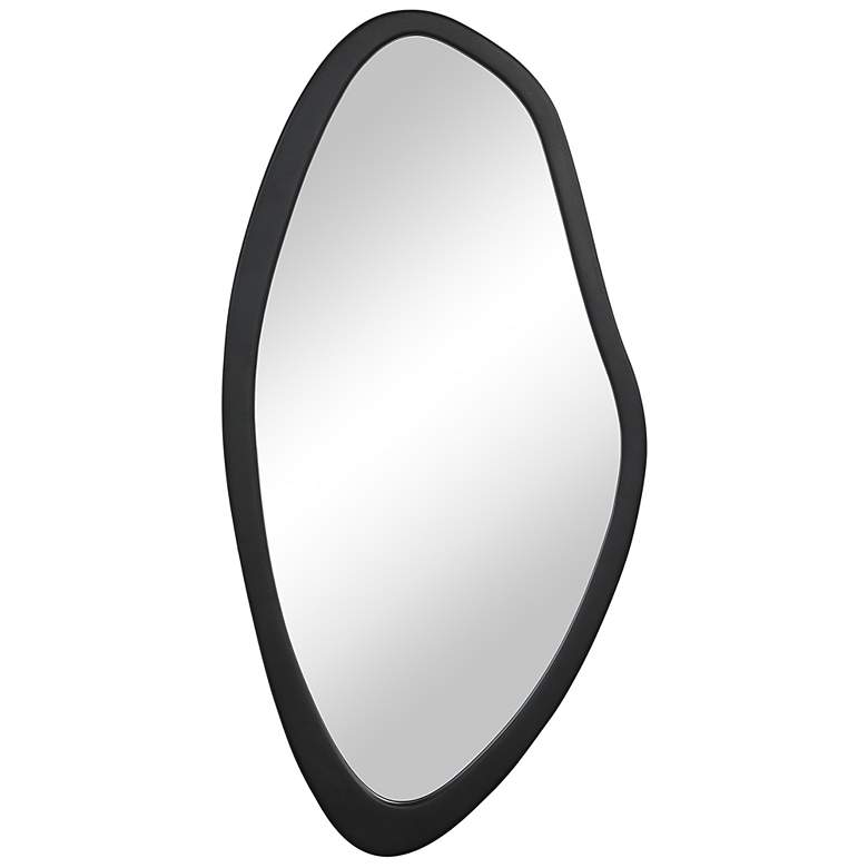Image 1 Trani 40 H x 19.75 W Wall Mirror, Black