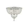 2_Tranquil 10 Lt Chrome Flush Mount Clear more views