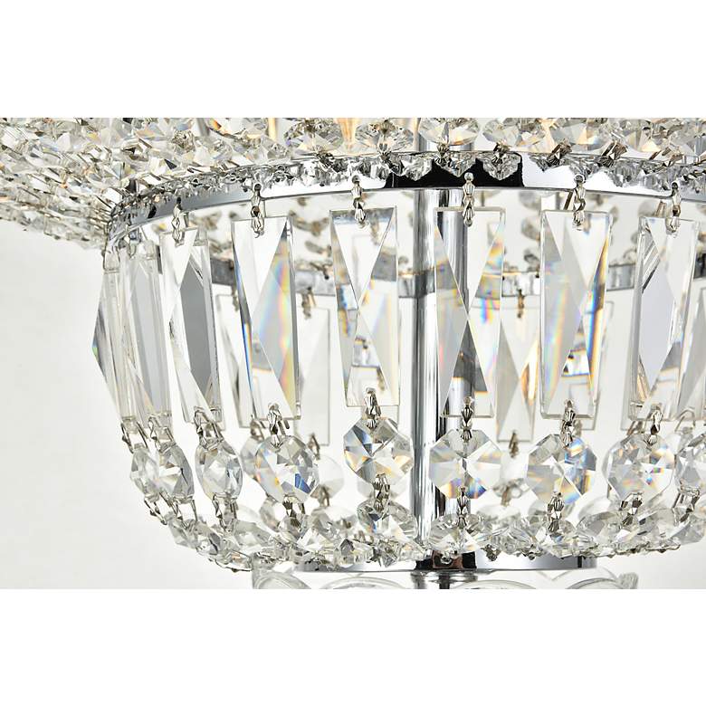 Image 5 Tranquil 10 Lt Chrome Flush Mount Clear more views